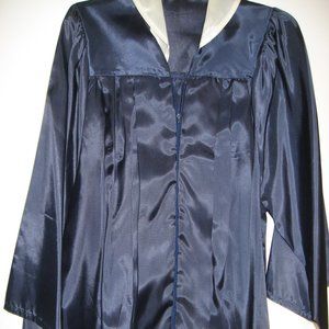 cap and gown navy